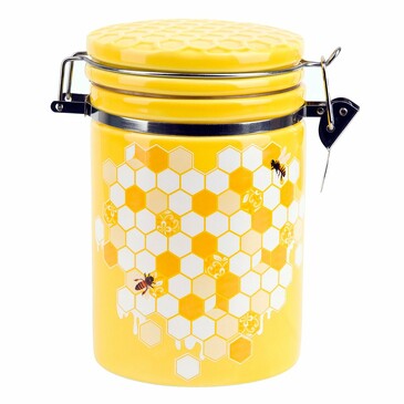 Банка для сыпучих продуктов с клипсой Honey, 800 мл Nouvelle 10х16,5х15