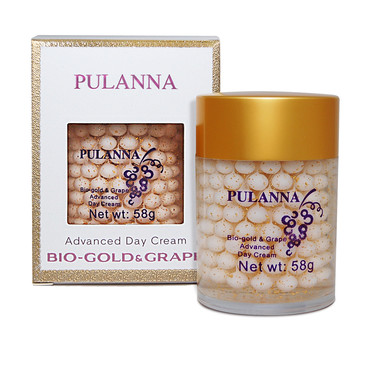 Дневной защитный крем Bio-gold & Grape 58г Pulanna