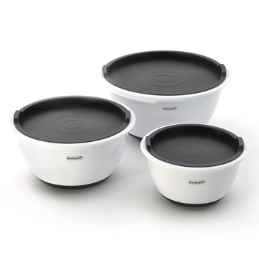 Набор мисок с крышками (нескользящее резиновое дно) CooknCo (6 пр.) BergHOFF