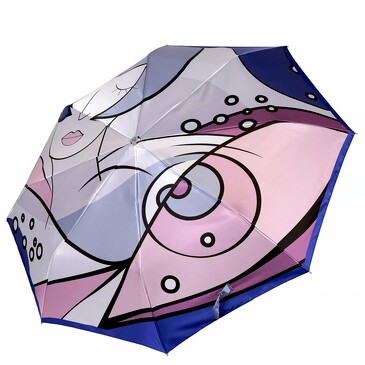 Зонт облегченный автомат (3 сложения) Fabretti