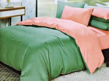 Комплект постельного белья color style green style Мосальский Текстиль