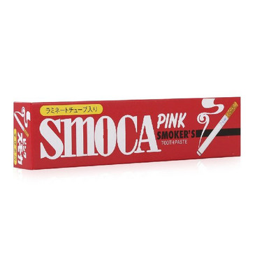 Зубная паста для курящих Smoca Pink со вкусом мяты и зимней зелени, 120 г Smoca