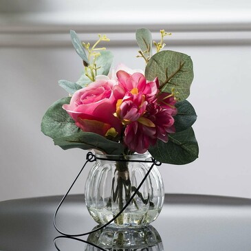 Искусственные цветы в вазе Dahlia Arya Home