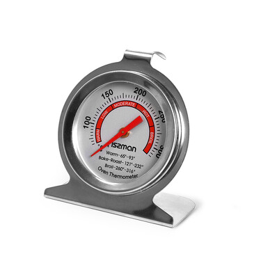 Термометр для духовки, диапазон измерений 30-300°C, диаметр 5см Fissman