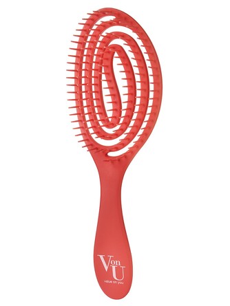 Расческа для волос Spin Brush Red Von-u
