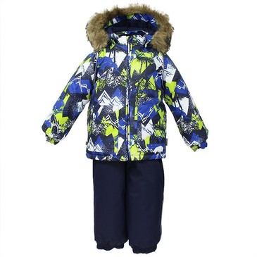 Комплект зимний (куртка и полукомбинезон) Huppa