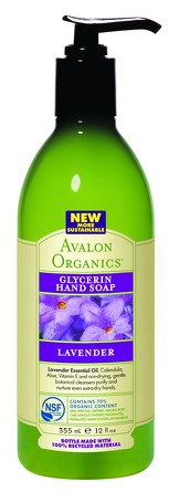 Глицериновое мыло Лаванда 355мл Avalon Organics