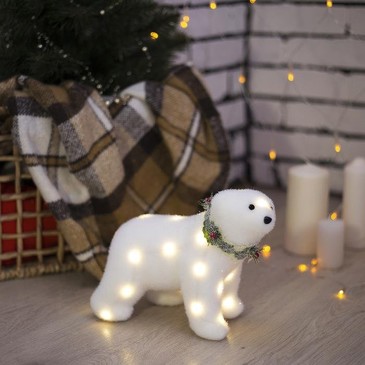 Фигура световая Белый мишка, 22 LED Luazon Lighting