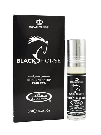 Масляные духи (ролик) Black Horse, 6 мл Al Rehab