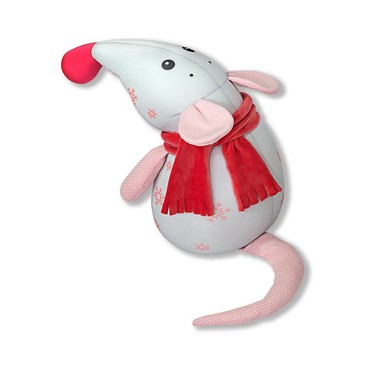 Антистрессовая игрушка Мышка Снежинка Штучки к которым тянутся ручки, 30х12