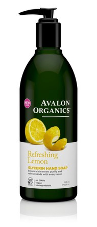 Глицериновое мыло для рук с маслом Лимона 355мл Avalon Organics